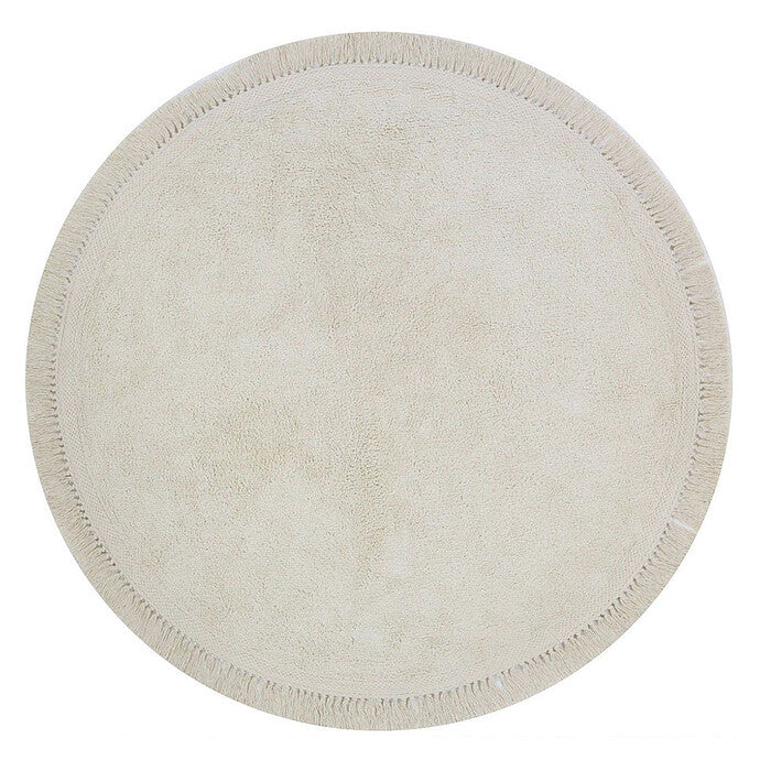 Tapis rond enfant Lauren Tapis Petit 160 cm beige