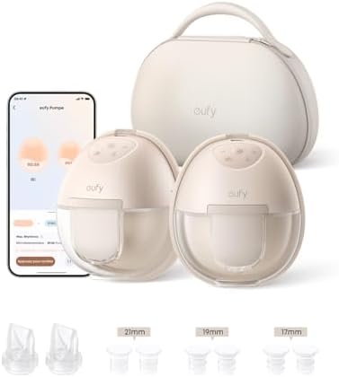 Tire-lait portable eufy S1 Pro électrique chauffant et silencieux pour l’allaitement