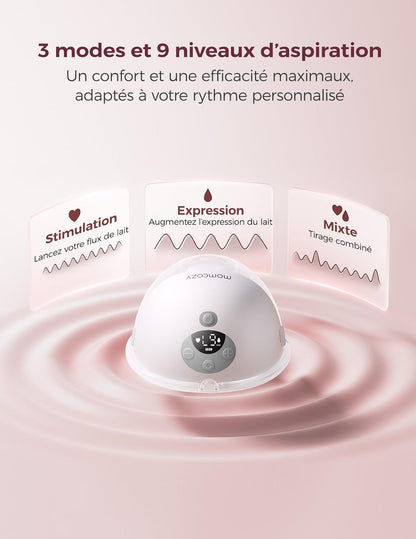 MumFlow tire-lait portable 9 niveaux d’intensité