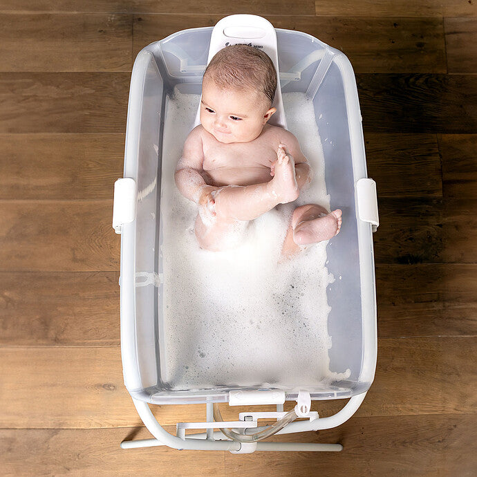 alt="Transat de Bain Nemo Jané installé dans une baignoire pliable Oasis" 2