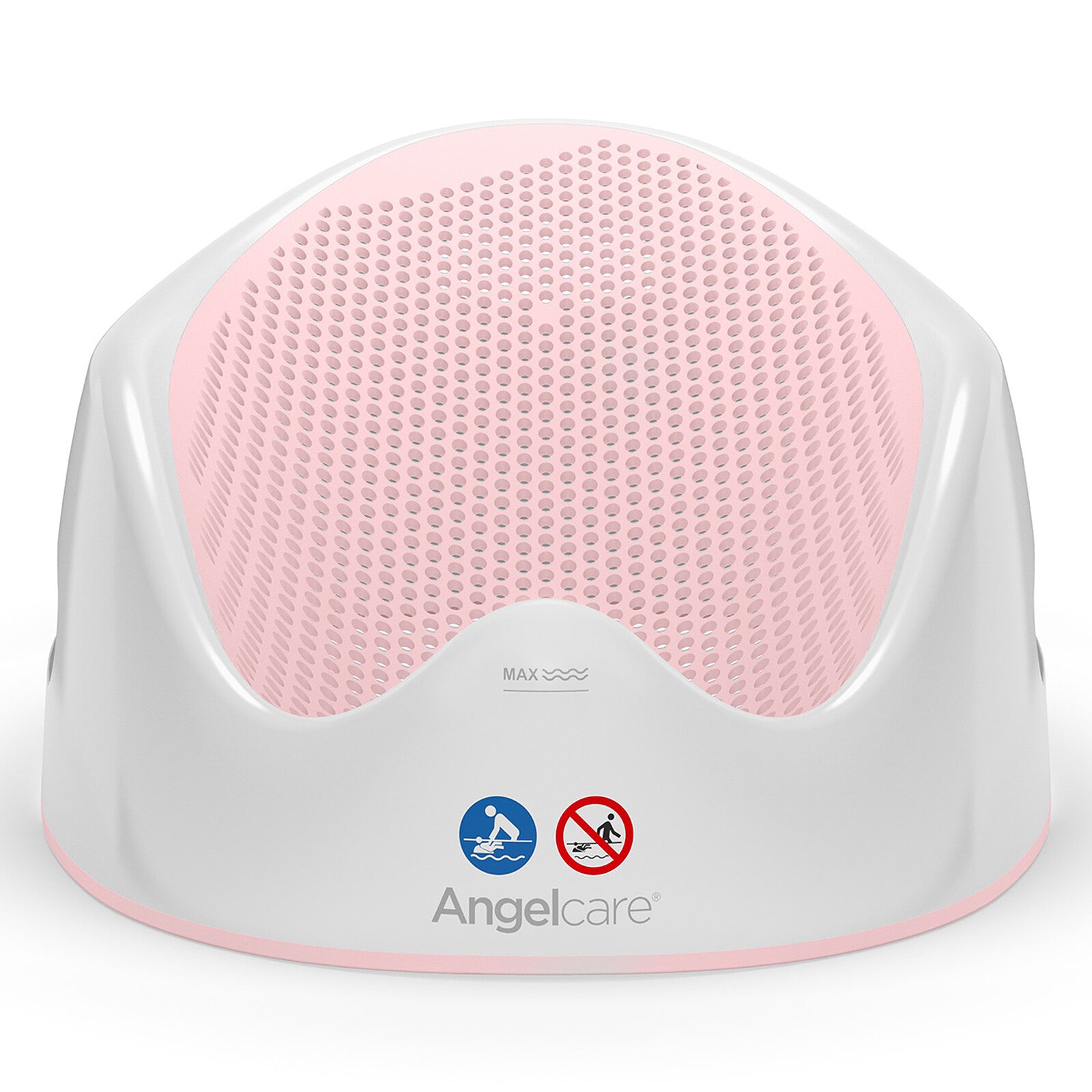 Détails des perforations du transat de bain Angelcare 2