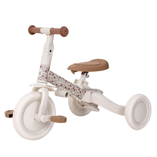 ricycle 4 en 1 Little Dutch Off White pour bébé