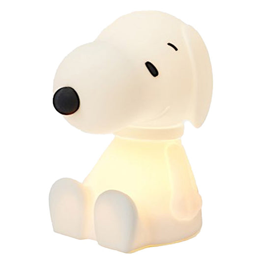 ALT : Veilleuse Snoopy First Light de Mr Maria, silhouette du chien Snoopy en lumière.